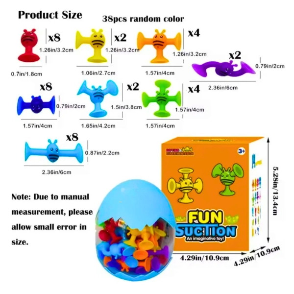 JUEGO DE CHUPONES BLOQUES - 2