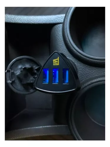 CARGADOR AUTO TRIPLE - 2