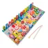 ROMPECABEZAS DE MADERA  CON JUEGO DE PESCA - 1