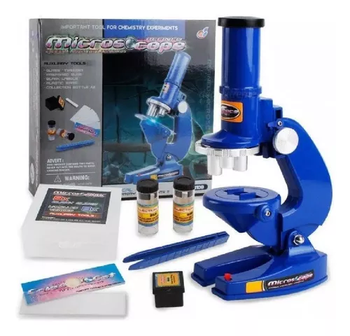 KIT MICROSCOPIO COMPUESTO CON LUZ - 3