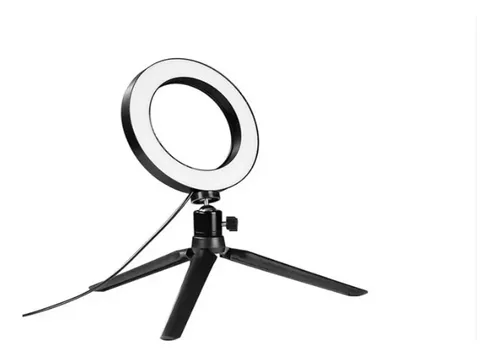 ARO DE LUZ LED REGULABLE 26CM SOPORTE - 2