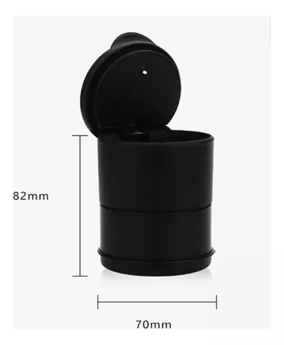 CENICERO PARA AUTO LUZ LED - 2