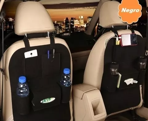ORGANIZADOR AUTO RESPALDO ASIENTO MULTIFUNCIONES - 2