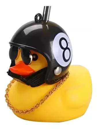 PATO HULE FACHERO CON CASCO - 2