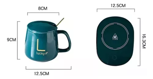 TAZA DE CAFE CON CALENTADOR - 3