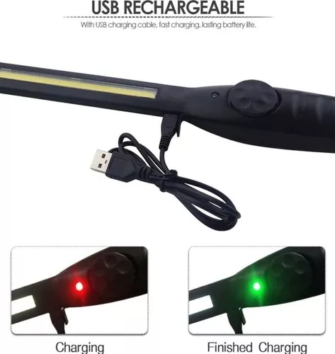 LINTERNA MAGNETICA RECARGABLE LED CAMPING - 3