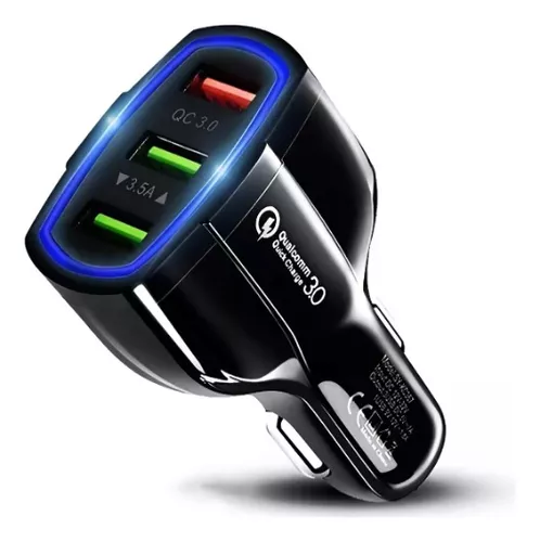 CARGADOR AUTO TRIPLE USB - 2