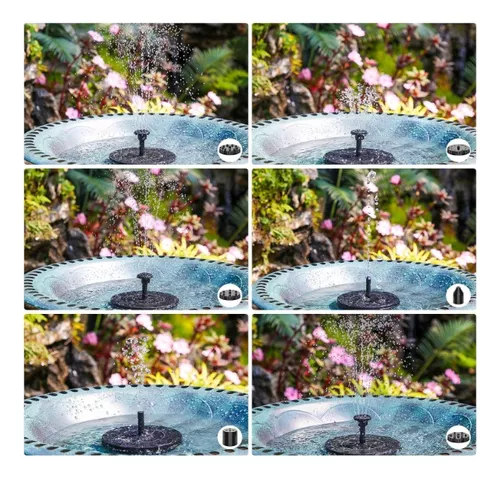FUENTE SOLAR DE AGUA FLOTANTE PISCINA BOMBA RIEGO - 6