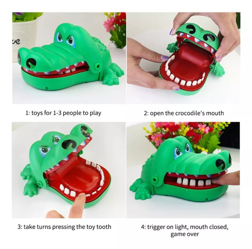JUEGO DIENTES DE COCODRILO - 3