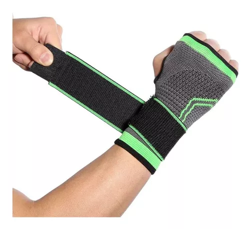 VENDA MUÑEQUERA ELASTICA ORTOPEDICA COMPRESION MUSCULAR - 1