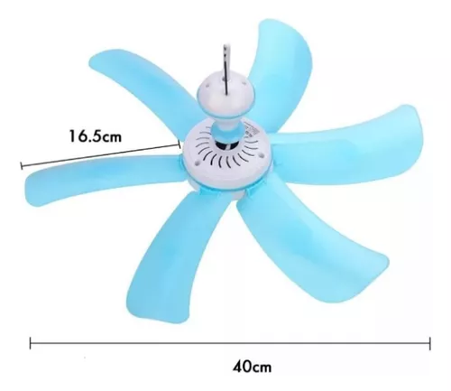 VENTILADOR 5 ASPAS COLGANTE - 4