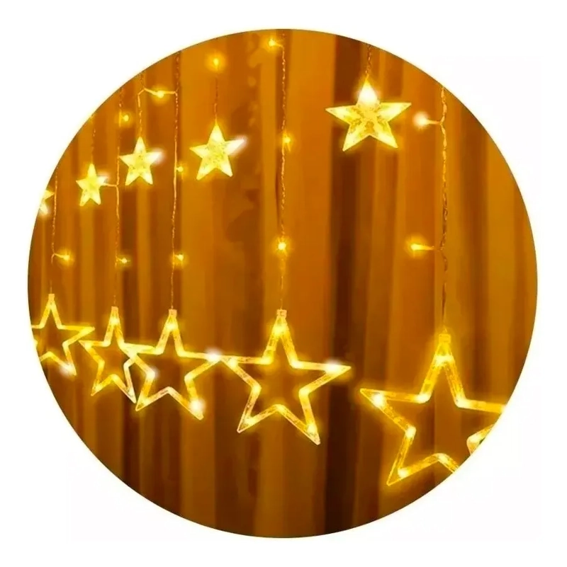 LUCES LED CORTINA PARA NAVIDAD - 1