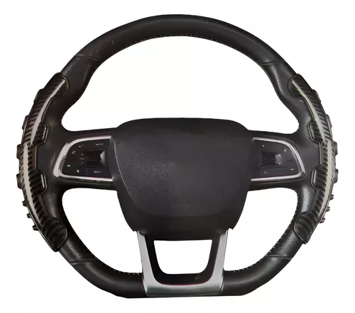CUBRE VOLANTE TIPO FIBRA CARBONO - 1