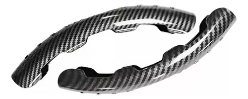 CUBRE VOLANTE TIPO FIBRA CARBONO - 2