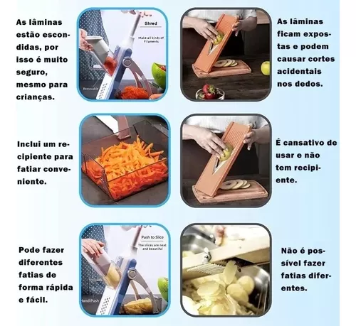 PICADOR CORTADOR VERDURAS MULTIFUNCIONAL - 2