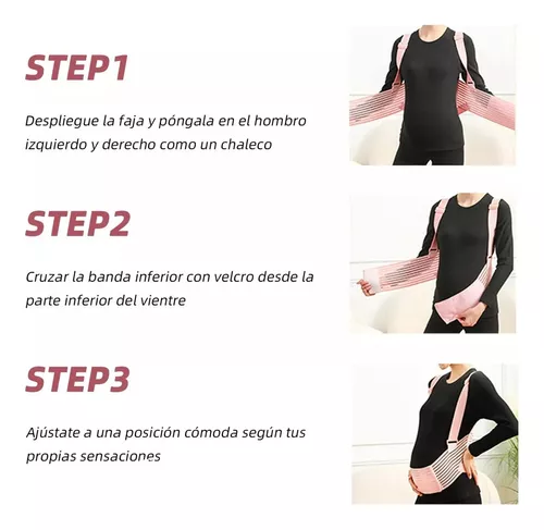 FAJA MATERNAL SOPORTE PRENATAL - 2