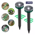4 ESTACAS SOLAR LUZ LED CON REPELENTE - 2