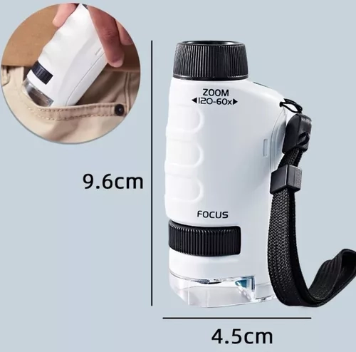 MICROSCOPIO LUPA DE BOLSILLO - 3