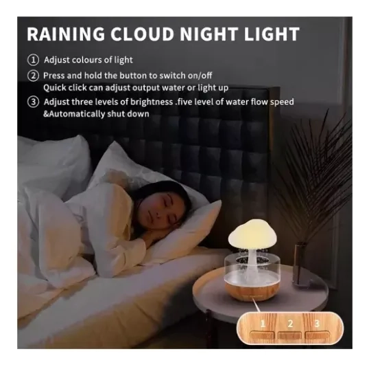 HUMIDIFICADOR LLUVIA DE COLORES - 2