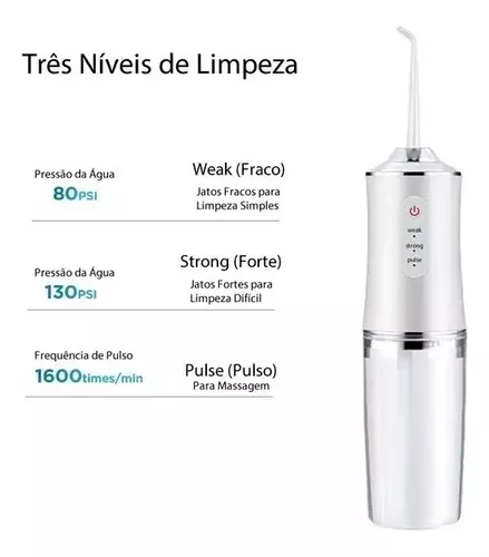 IRRIGADOR BUCAL PORTATIL - 2