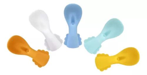 CUCHARA SILICONA DE BOLSAS COMIDA - 1