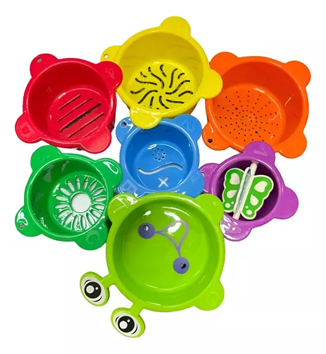 VASOS APILABLES JUEGO PARA NIÑOS - 1