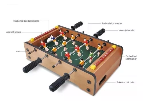 MESA DE FUTBOL MINI TACA TACA - 2