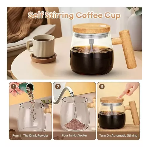 TAZA MUG ELECTRICO CON MEZCLADOR - 2