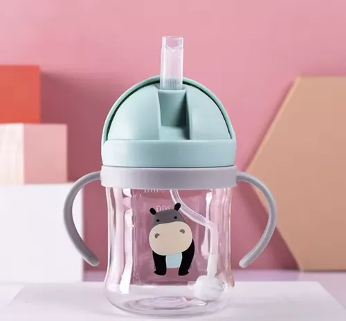 BOTELLA ANTIDERRAME CON BOMBILLA ASAS PARA BEBE - 4