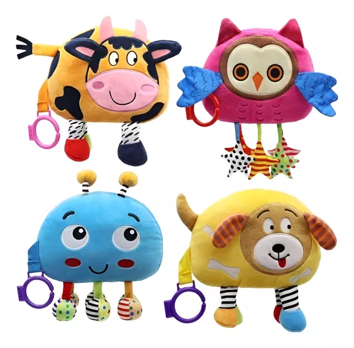LIBRO DE TELA INTERACTIVO SENSORIAL PARA BEBE Y NIÑOS - 1