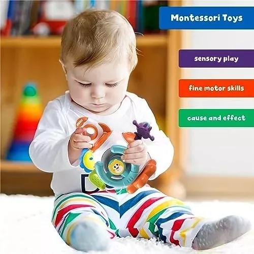 JUGUETE SENSORIAL MONTESSORI PARA BEBE - 3