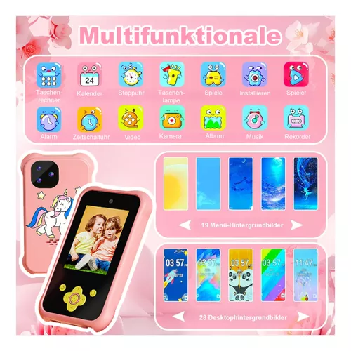 TELEFONO CELULAR CAMARA JUEGO PARA BEBE Y NIÑOS - 5