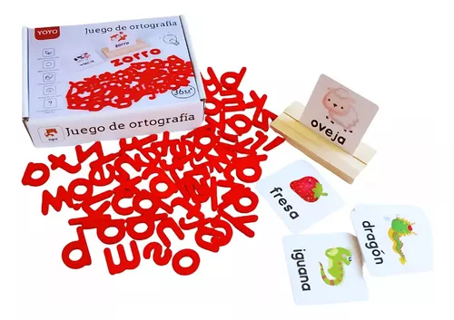 JUEGO DIDACTICO PARA NIÑOS DE ORTOGRAFIA - 2
