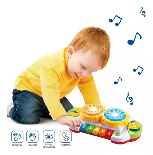 PIANO MULTIFUNCIONAL INTERACTIVO CON LUZ Y SONIDO - 2