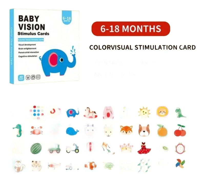 TARJETA ESTIMULACION VISUAL BEBES - 1