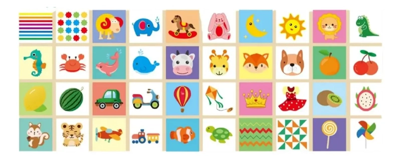 TARJETA ESTIMULACION VISUAL BEBES - 3