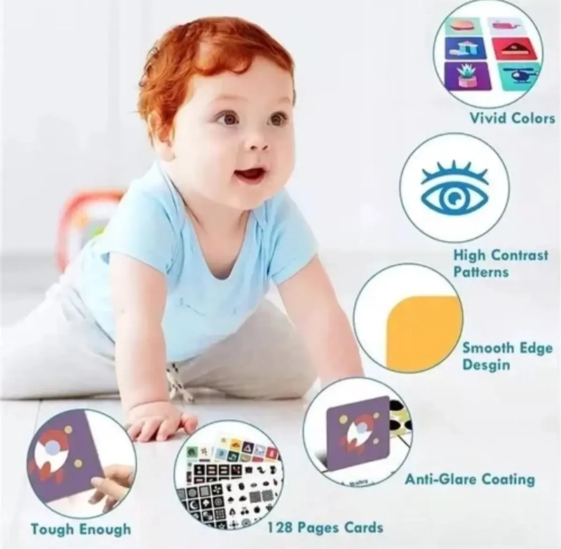 TARJETA ESTIMULACION VISUAL BEBES - 4