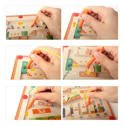 TABLERO MAGNETICO DE CLASIFICACION DE COLORES - 2