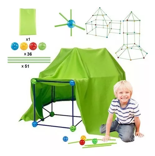 CONSTRUCCION CARPA TIENDA FUERTE DISEÑO ARMABLE - 2