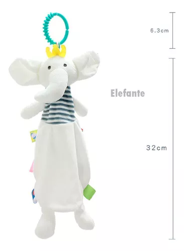 PELUCHE TUTO DE APEGO JUGUETE AMIGO SONAJERO - 5