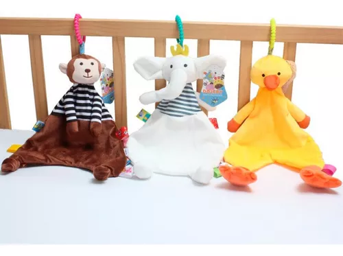 PELUCHE TUTO DE APEGO JUGUETE AMIGO SONAJERO - 6