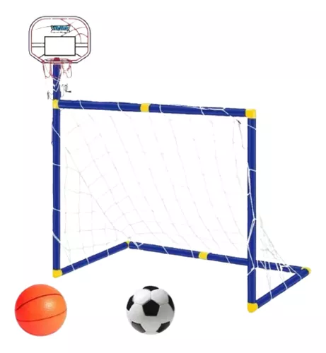 JUEGO DE FUTBOL Y BALONCESTO INFANTIL - 1