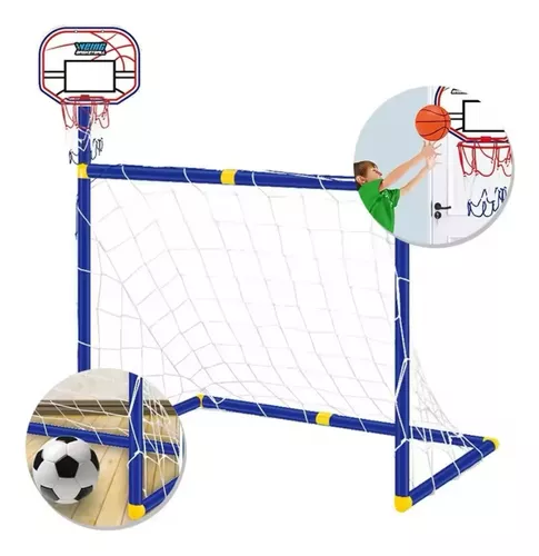 JUEGO DE FUTBOL Y BALONCESTO INFANTIL - 2