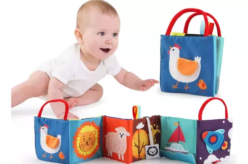 LIBRO SENSORIAL PARA BEBE - 1