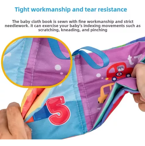 LIBRO SENSORIAL PARA BEBE - 3