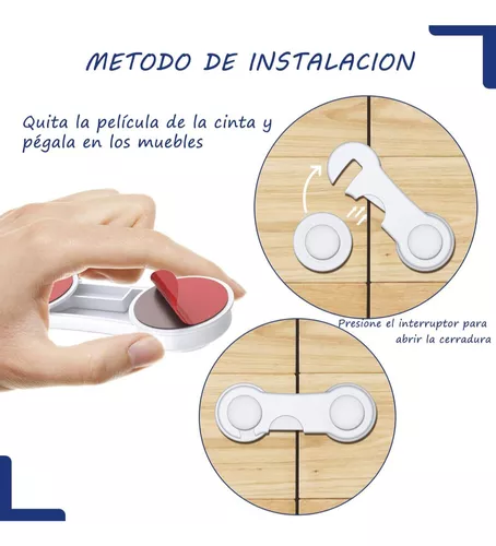 CERRADURA PROTECCION DE CAJONES BEBE TRABA - 2