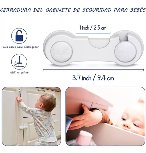 CERRADURA PROTECCION DE CAJONES BEBE TRABA - 5