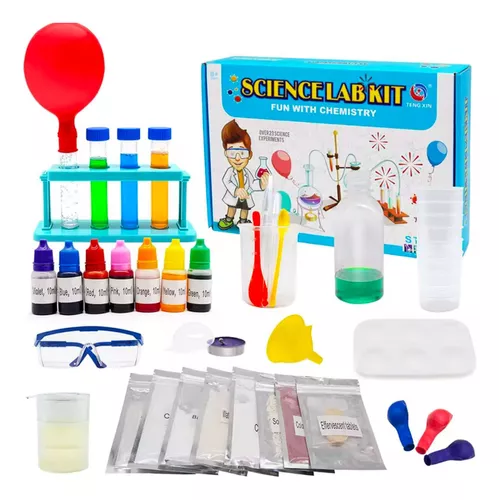KIT DE CIENCIA QUIMICA 23 EXPERIMENTOS JUEGO CIENTIFICO - 1