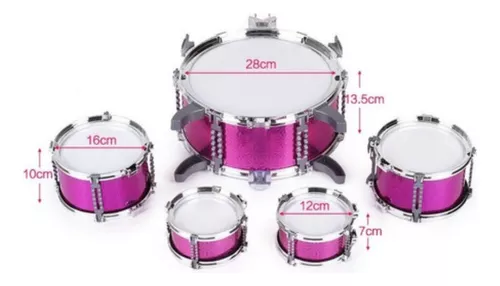 SET BATERIA MUSICAL NIÑOS - 2