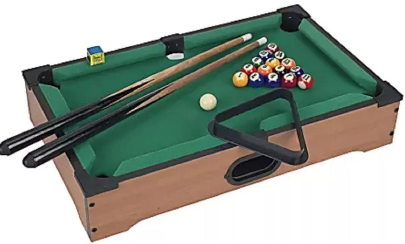JUEGO DE MESA MADERA BILLAR - 3